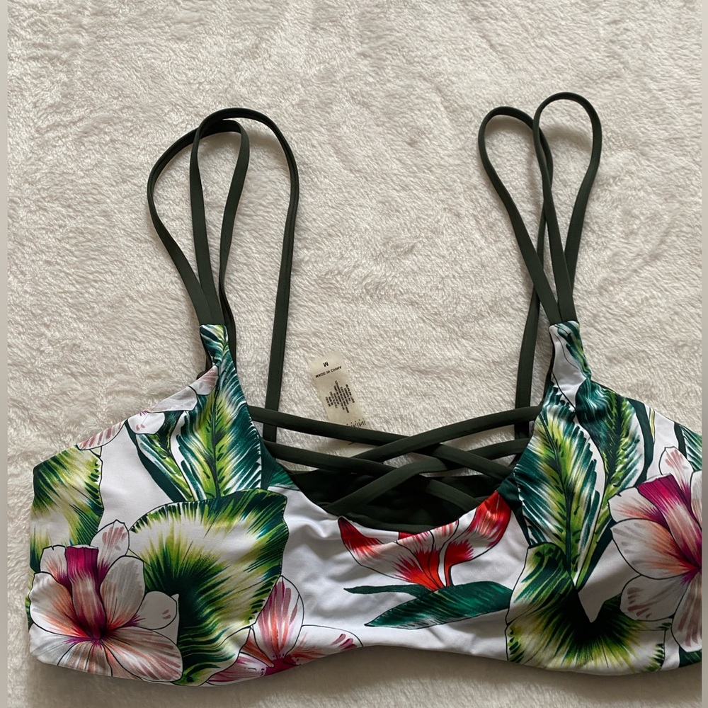 Tini Bikini Top Size M Floral